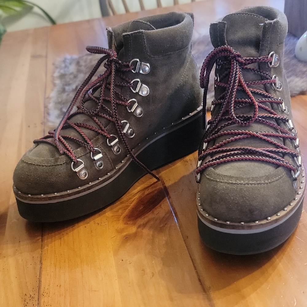 Free People DURANGO PLATFORM HIKER BOOTS
